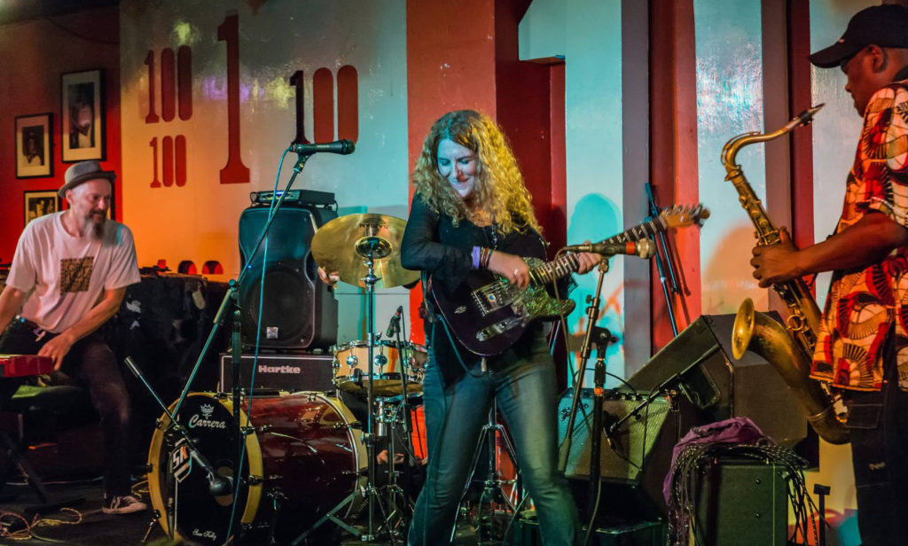 Debbie Bond at the 100 Club 2017